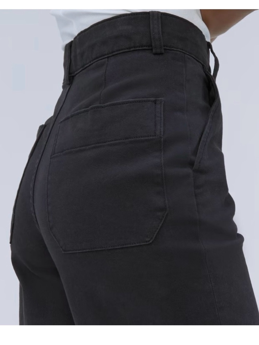 EVERLANE High-Rise Wide Leg Women’s Jeans - Black